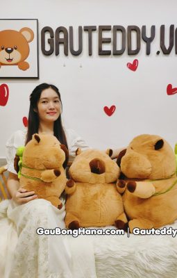 Chuột Bông Capybara Má Phồng